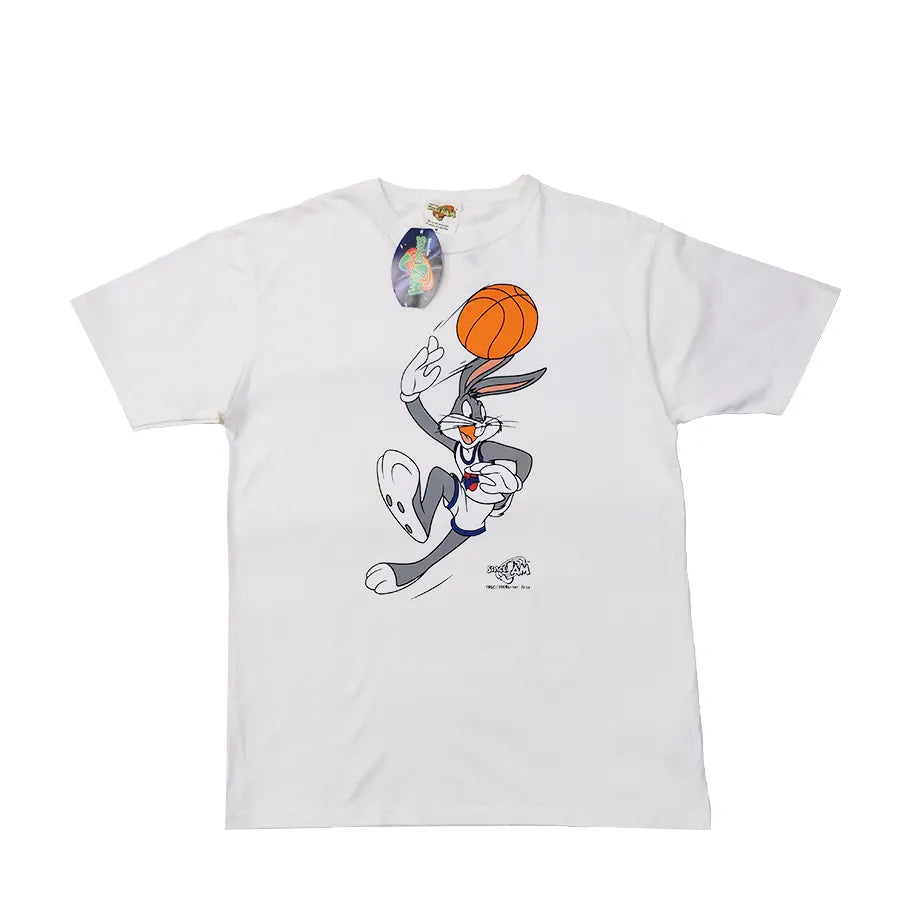 OFFICIAL WARNER BROS 1996 SPACE JAM BUGS BUNNY T-SHIRT WHITE