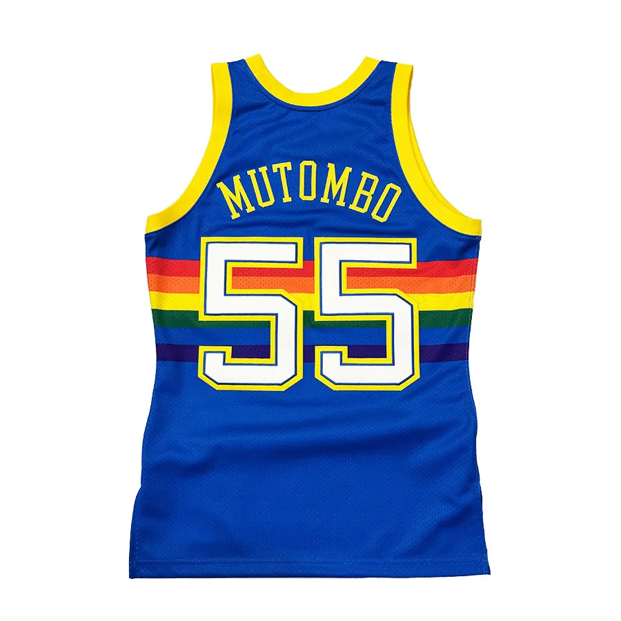 MITCHELL & NESS AUTHENTIC MUTOMBO NUGGETS 1991-92