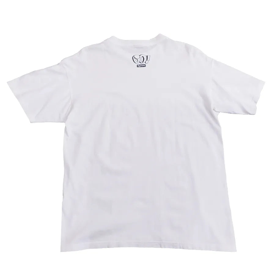 VINTAGE SUPREME OG COST GRAFFITI TAGS T-SHIRT WHITE 2010