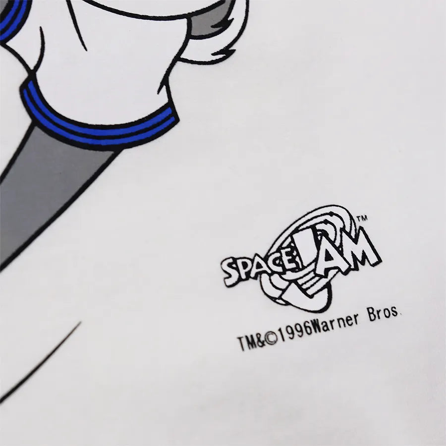 OFFICIAL WARNER BROS 1996 SPACE JAM BUGS BUNNY T-SHIRT WHITE