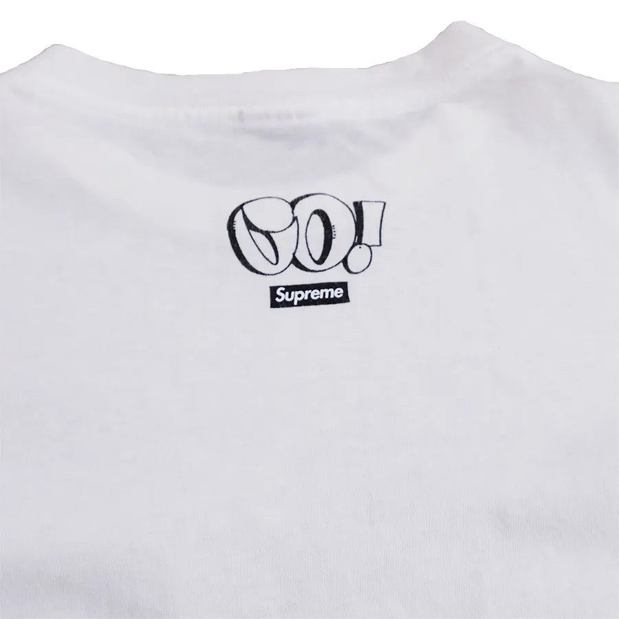 VINTAGE SUPREME OG COST GRAFFITI TAGS T-SHIRT WHITE 2010