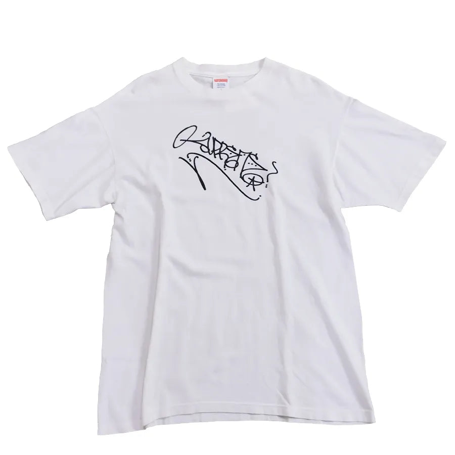 VINTAGE SUPREME OG COST GRAFFITI TAGS T-SHIRT WHITE 2010