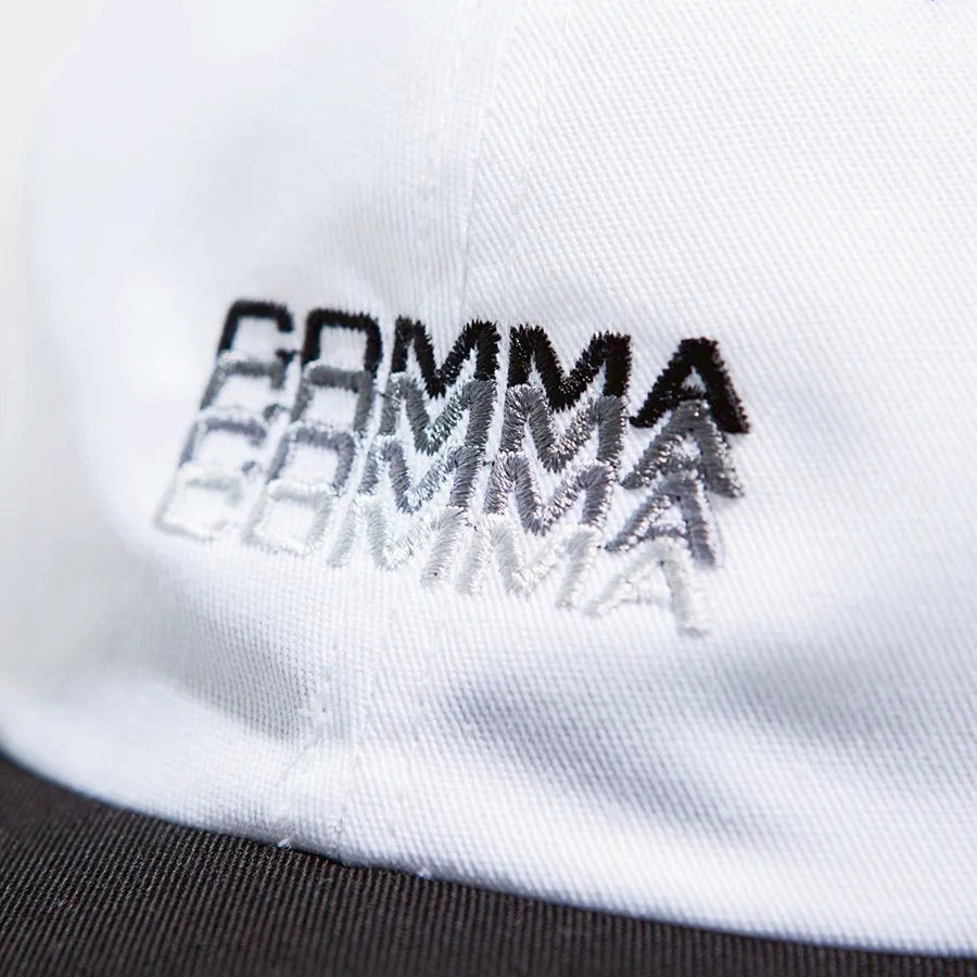 COMMA FAT STACKS HAT WHITE / BLACK BRIM