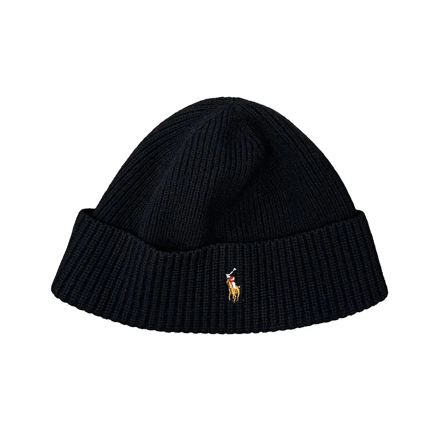 POLO RALPH LAUREN BEANIE BLACK