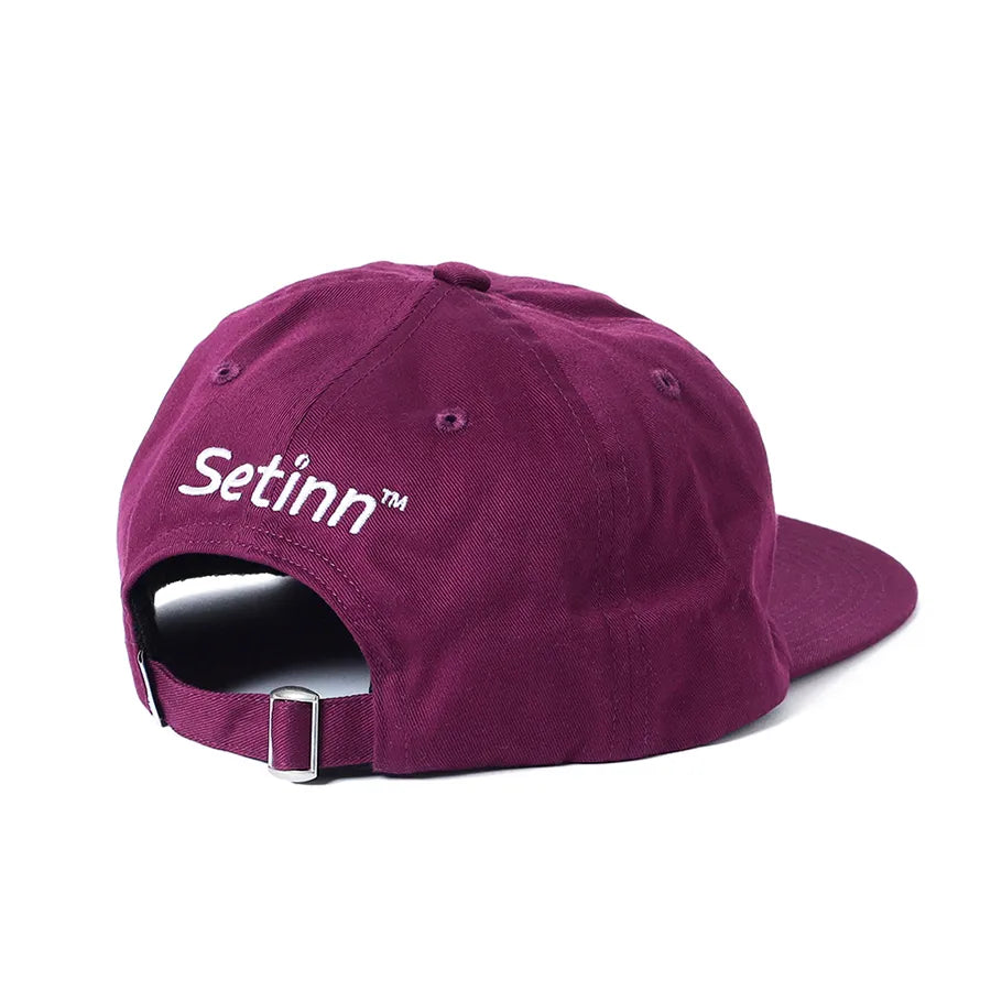SETINN COLLEGE LOGO CAP CHERRY