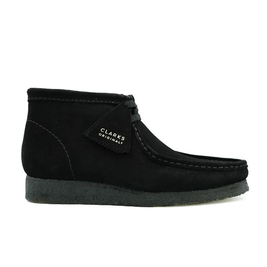 WALLABEE BOOT "BLACK SUEDE"