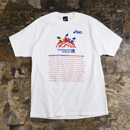 ASICS NY MARATHON 2005 T-SHIRT WHITE