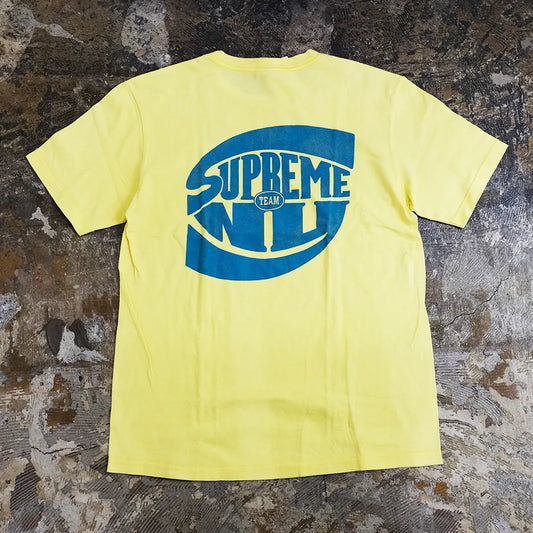 SUPREME SHOW BIZ & AG T-SHIRT YELLOW