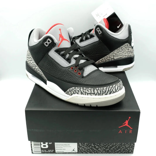 AIR JORDAN 3 RETRO OG "BLACK CEMENT" 2018 (20241016001)