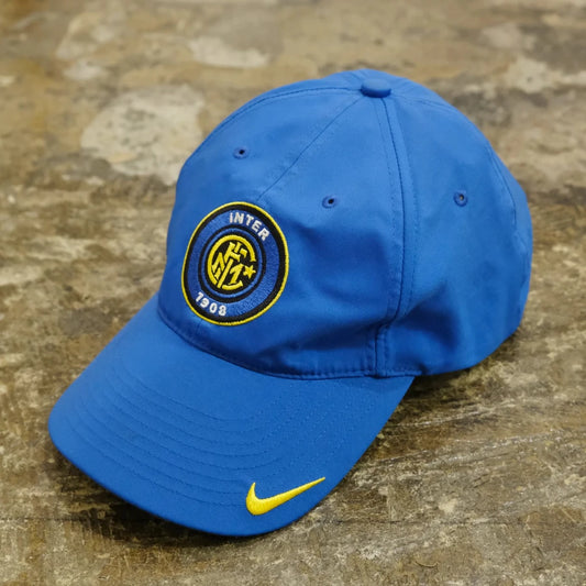 NIKE INTER MILAN 6 PANEL HAT BLUE