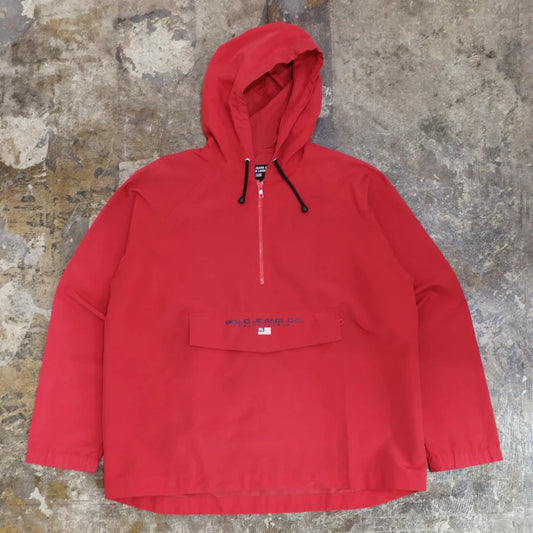 POLO JEANS RALPH LAUREN ANORAK JACKET RED