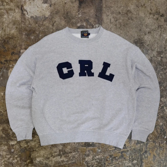 CHAPS RALPH LAUREN CRL SWEAT SHIRT GREY