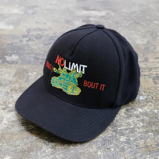 SUPREME NO LIMIT SNAPBACK HAT BLACK