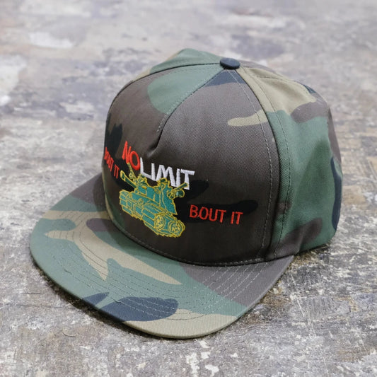 SUPREME NO LIMIT SNAPBACK HAT CAMO