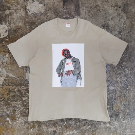 SUPREME ANDRE 3000 T-SHIRT BEIGE