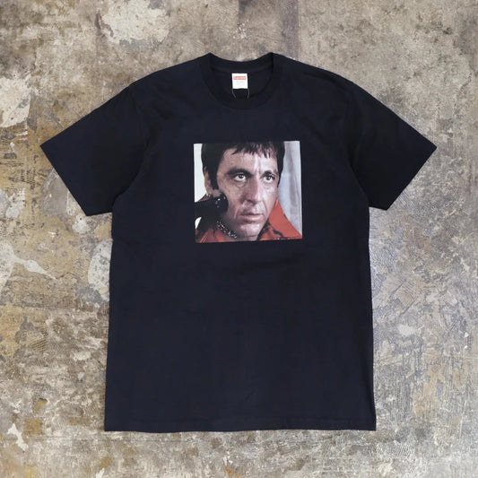 SUPREME SCARFACE SHOWER T-SHIRT BLACK