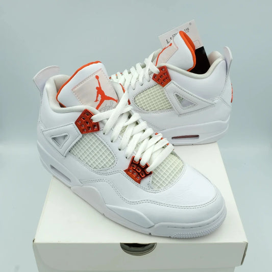 AIR JORDAN 4 RETRO "ORANGE METALLIC" (20241210004)