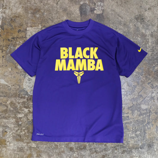 NIKE KOBE BLACK MANBA DRI-FIT T-SHIRT PURPLE