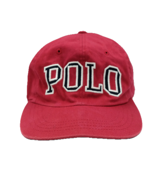 POLO SPORTS HAT USA FLAG RED