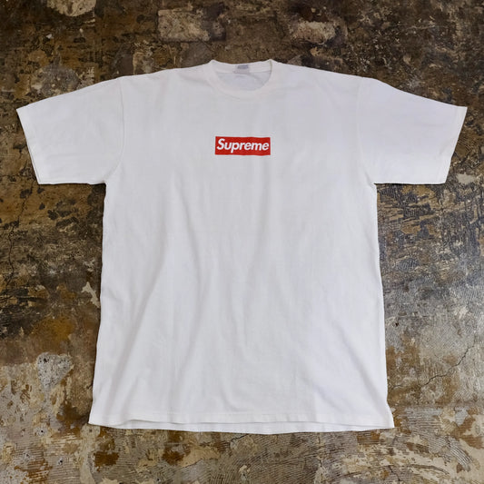 SUPREME BOX LOGO T-SHIRT 2005 WHITE