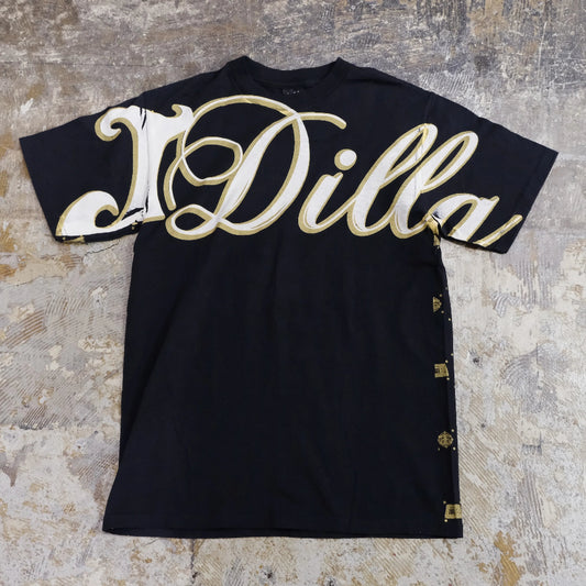 VINTAGE STUSSY J DILLA T-SHIRT BLACK