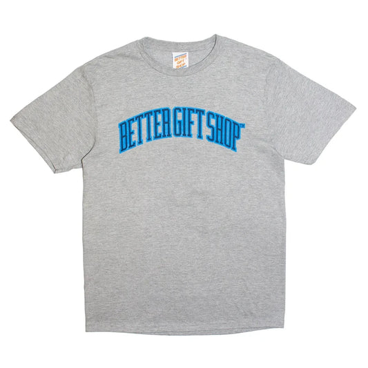 BETTER™ GIFT SHOP - "GIFT SHOP COLLEGIATE" GREY S/S T-SHIRT