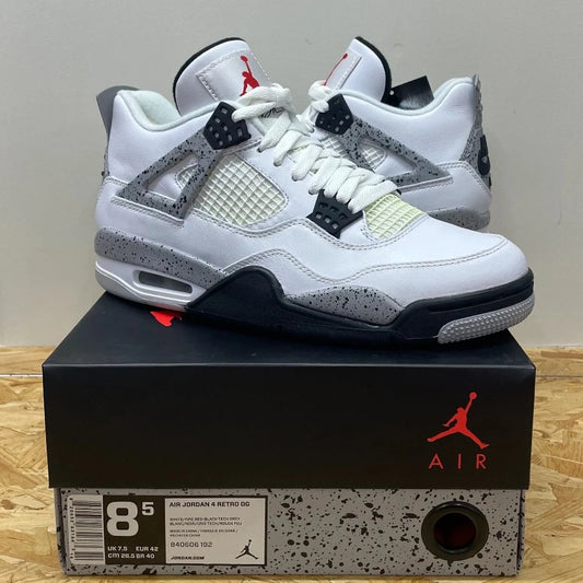 AIR JORDAN 4 RETRO OG "WHITE CEMENT" 2016 (20240224005)