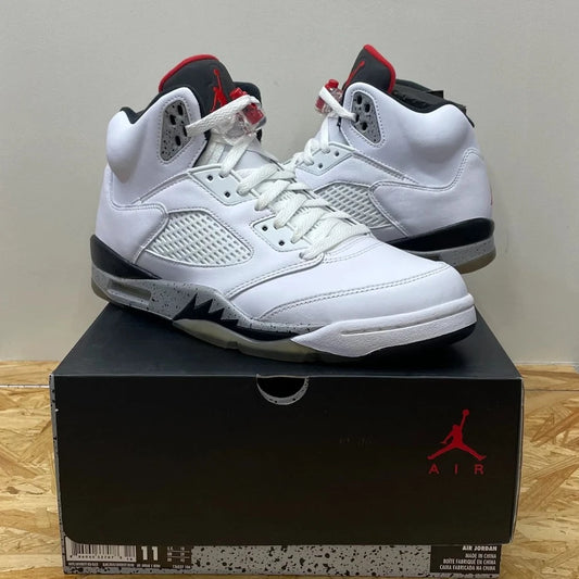 AIR JORDAN 5 RETRO "WHITE CEMENT" (20240305005)