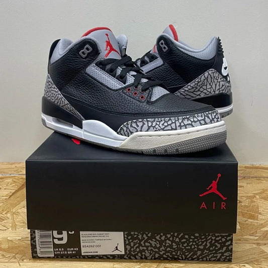 AIR JORDAN 3 RETRO OG "BLACK CEMENT" 2018 (20240402005)