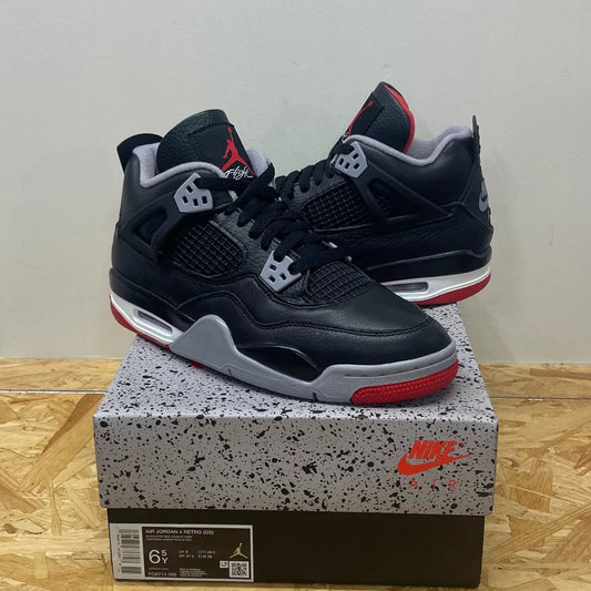 AIR JORDAN 4 RETRO GS "BRED REIMAGINED" (20240803001)