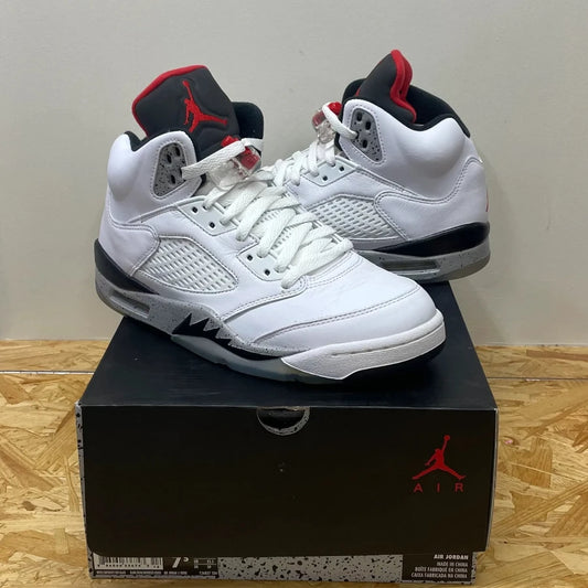 AIR JORDAN 5 RETRO "WHITE CEMENT" (20240820001)