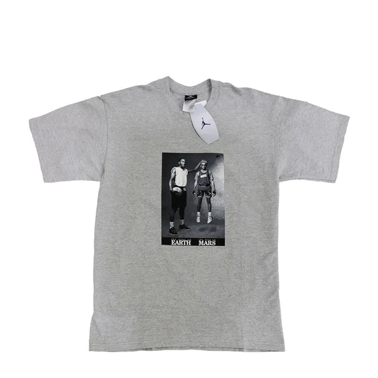 VINTAGE NIKE JORDAN X SPIKE LEE T-SHIRT GREY