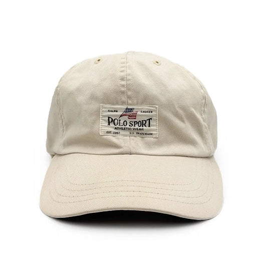 VINTAGE RALPH LAUREN POLO SPORT HAT WHITE