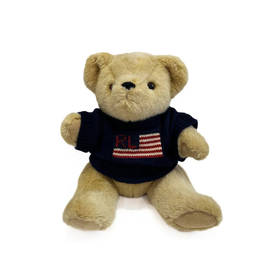 VINTAGE RALPH LAUREN POLO PLUSH TEDDY BEAR 1996
